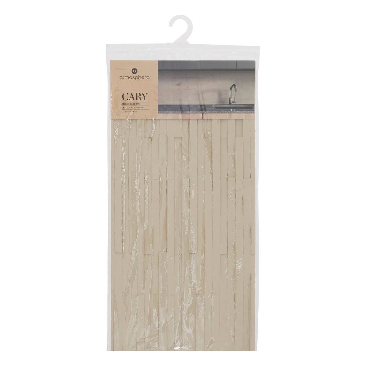 Adhesivo de pared con efecto de revestimiento “Cary”