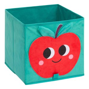 Caja de almacenamiento de terciopelo “Manzana de amor”