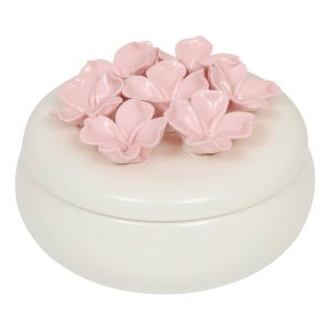 Caja decorativa “Flor de rosa”