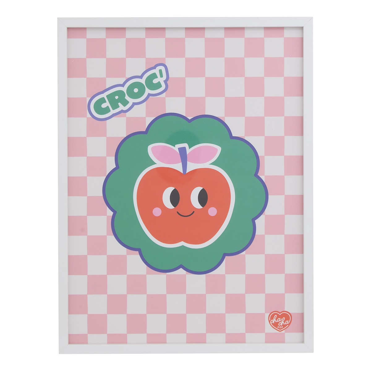 Cuadro impreso y enmarcado "Manzana caramelizada" 31,5x41,5 cm