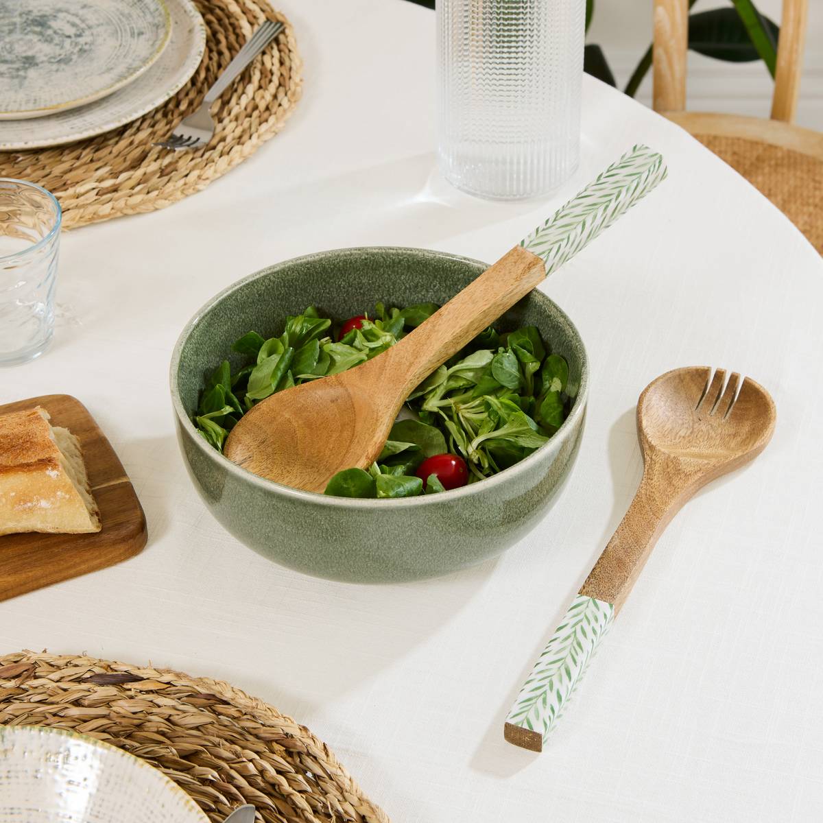 Cubiertos para ensalada “Inaya”