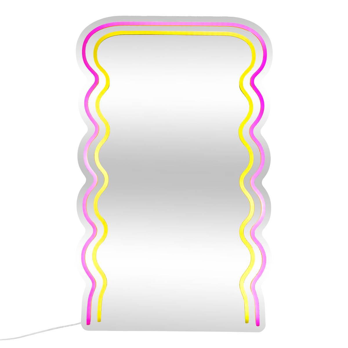Espejo de neón LED “Wavy”