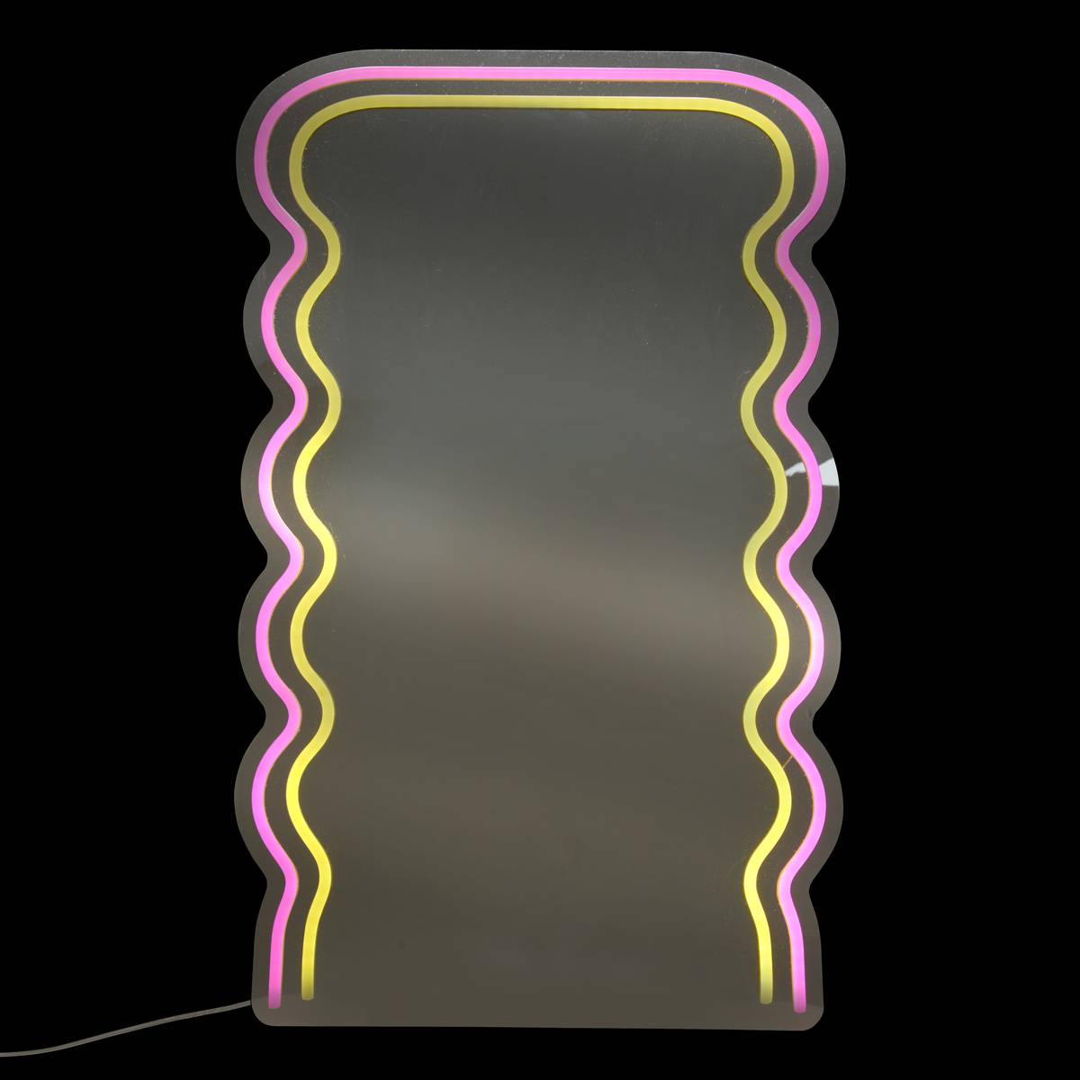Espejo de neón LED “Wavy”