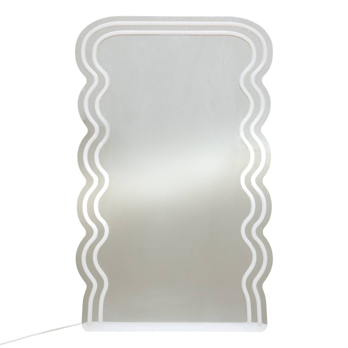 Espejo de neón LED “Wavy”