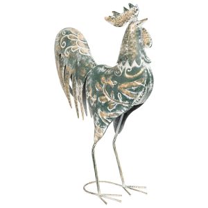 Estatuilla de exterior Gallo “Conor”