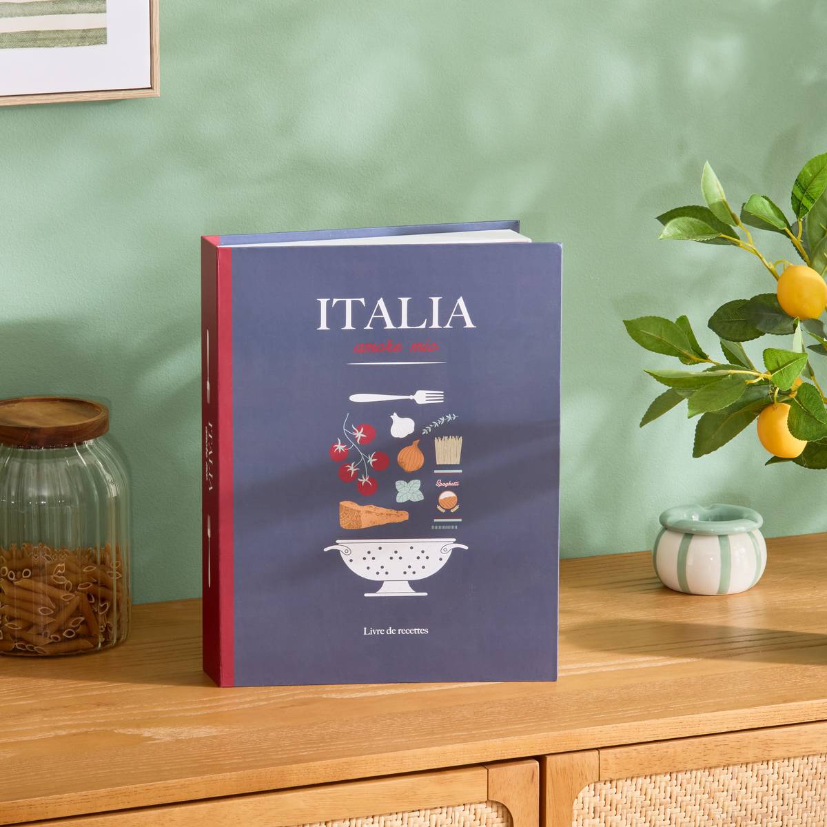 Juego de 2 cajas decorativas “Della”
