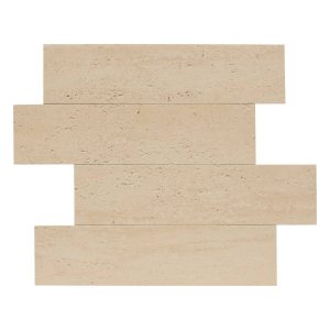 Juego de 2 pegatinas de pared efecto travertino “Cary”