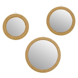 Juego de 3 espejos “Tilia”