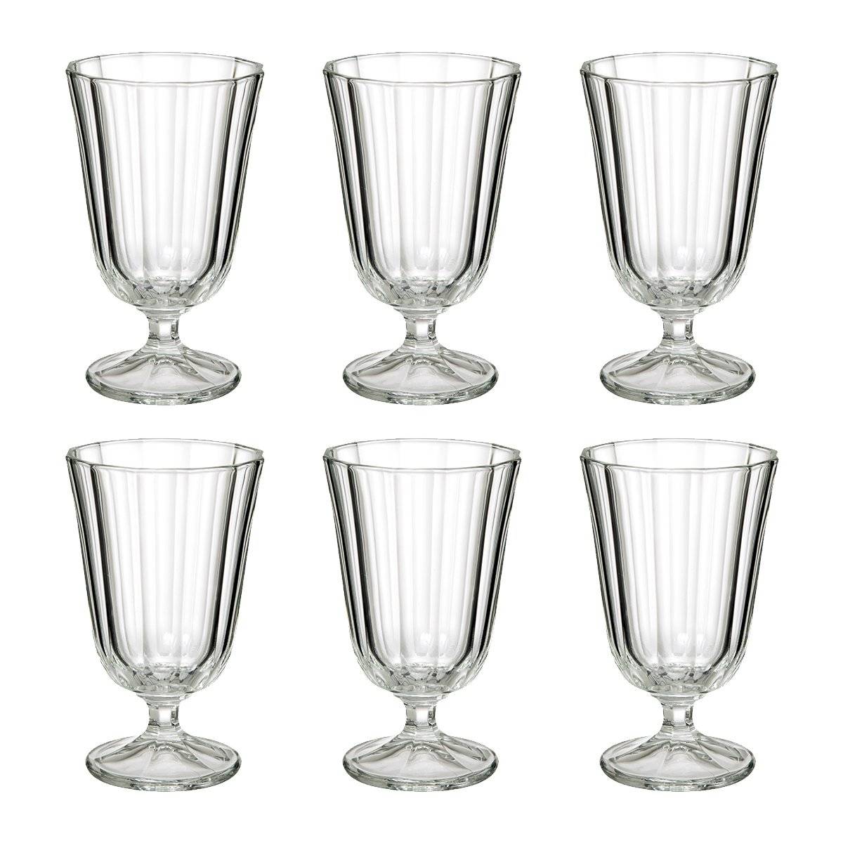 Juego de 6 copas de vino “Julia”