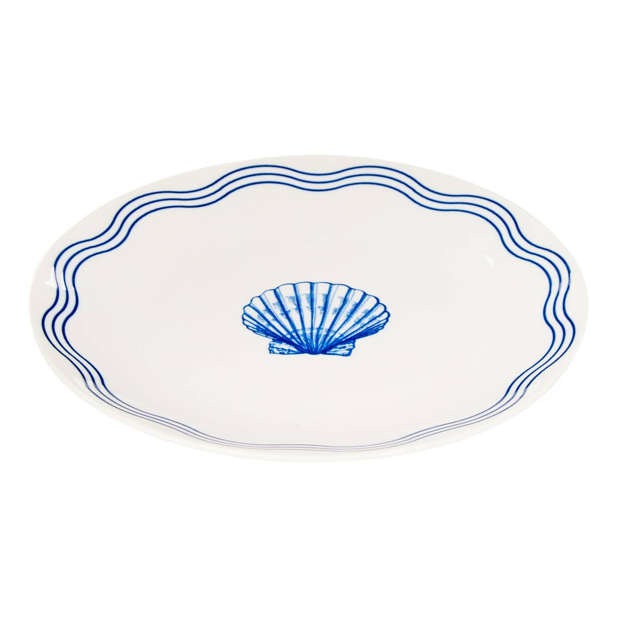 Juego de 6 platos de postre “Oceania”