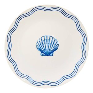 Juego de 6 platos de postre “Oceania”