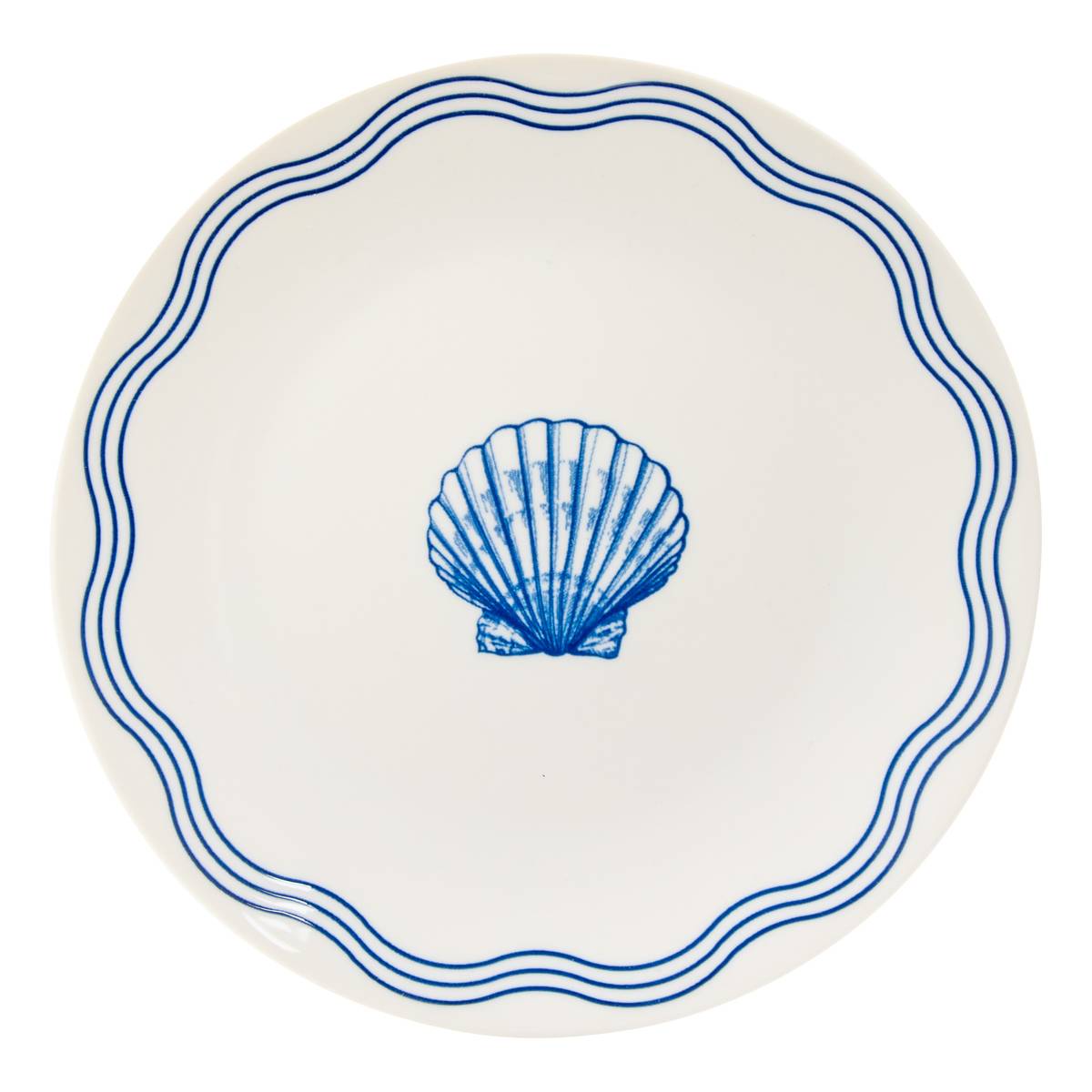 Juego de 6 platos de postre “Oceania”