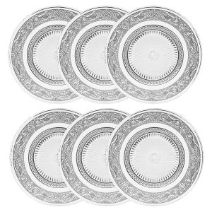 Juego de 6 platos de postre “Renaissance”