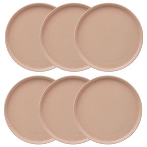 Juego de 6 platos llanos “Marie”