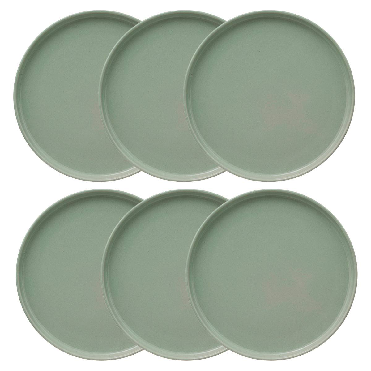 Juego de 6 platos llanos “Marie”