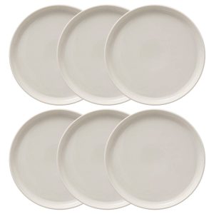 Juego de 6 platos llanos “Nora”