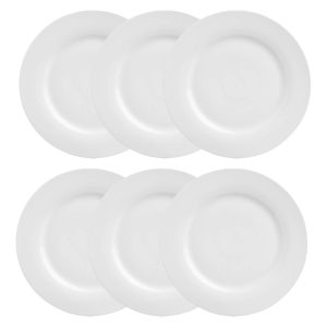 Juego de 6 platos llanos “Ronde”