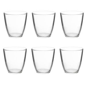 Juego de 6 vasos bajos