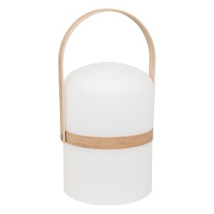 Lámpara de exterior KIARA recargable USB Blanca