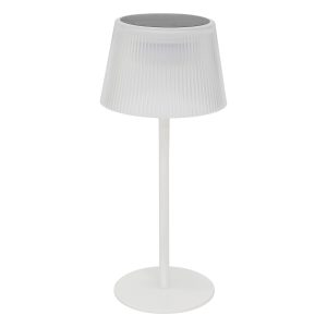 Lámpara de exterior recargable USB KATY Blanca