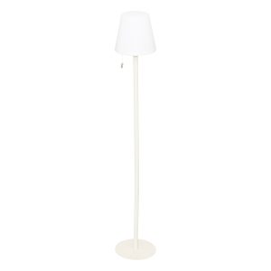 Lámpara de pie exterior ZACK recargable USB Arcilla