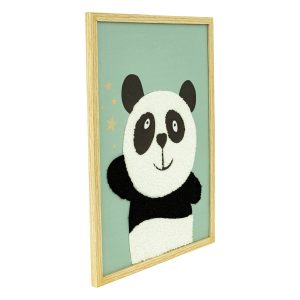 Lienzo Impreso Enmarcado Panda “Andy”