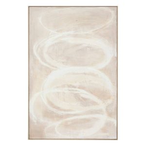 Lienzo pintado enmarcado “Krisna”
