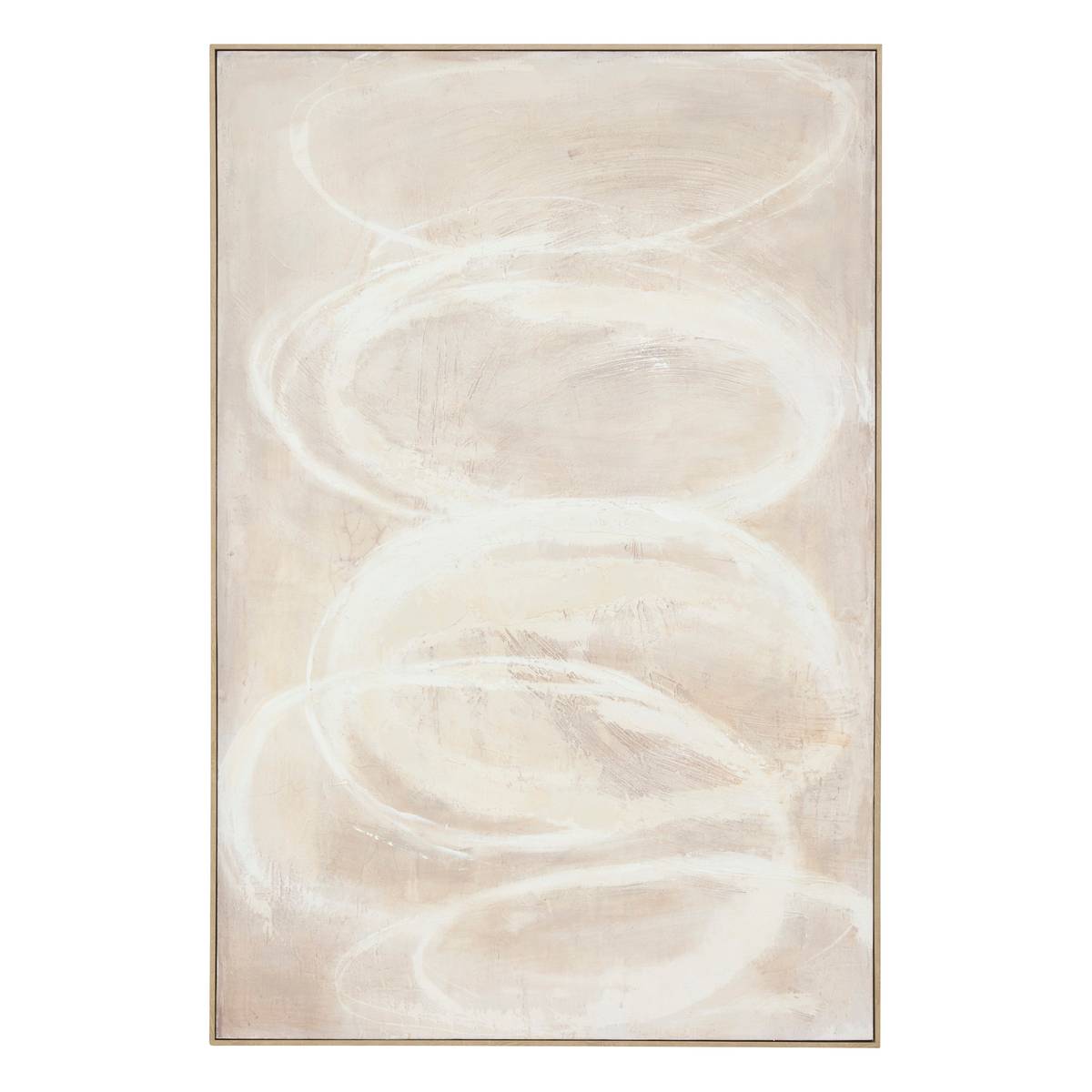 Lienzo pintado enmarcado “Krisna”