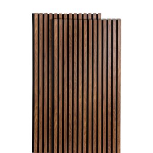 Lote de 2 paneles decorativos de listones de madera Colva