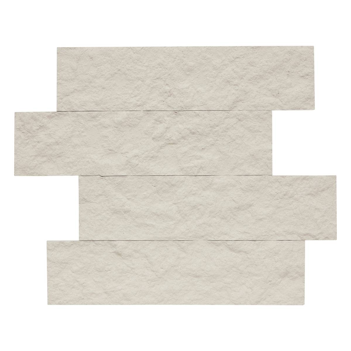 Lote de 2 pegatinas de pared efecto piedra “Cary”