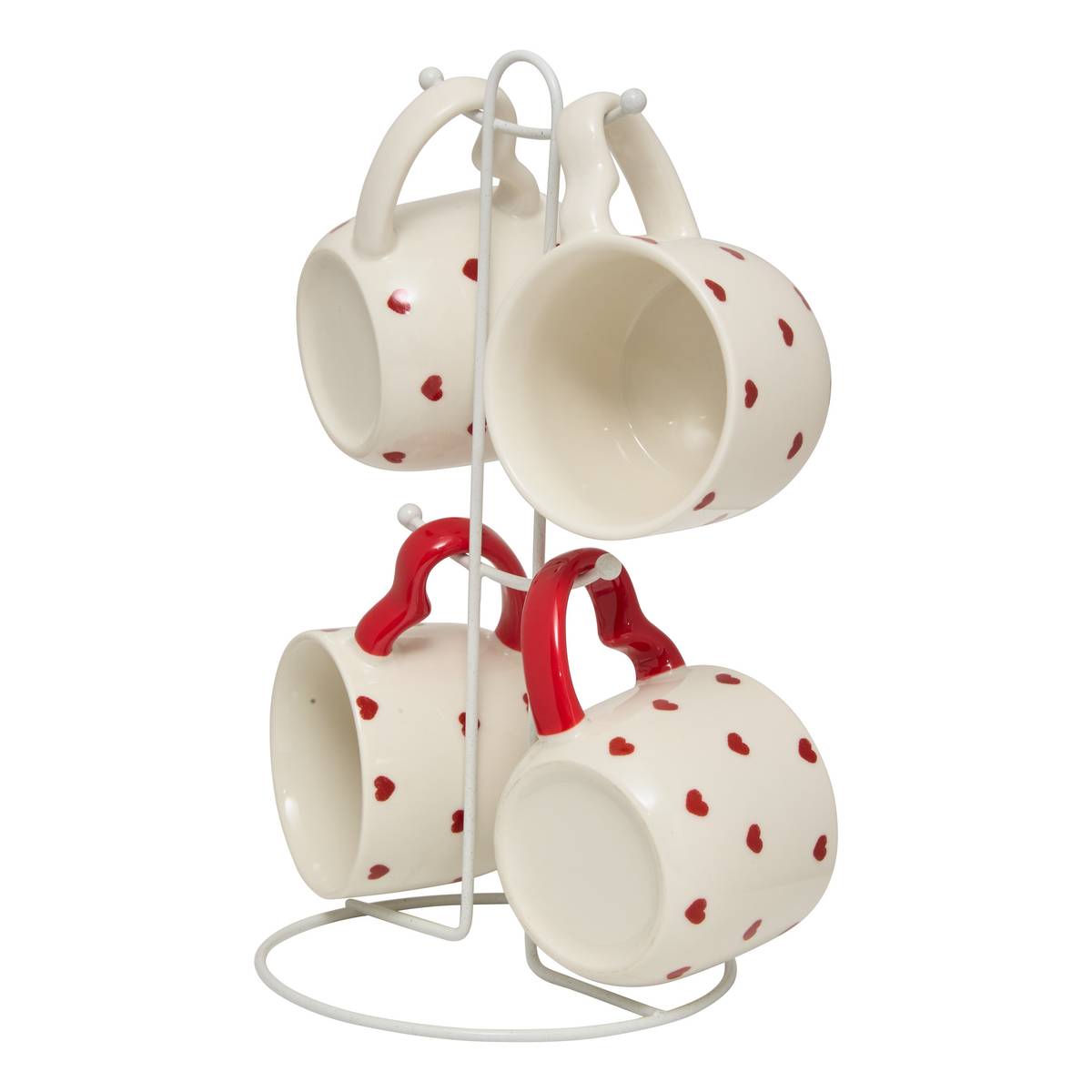 Lote de 4 tazas “Valentine”