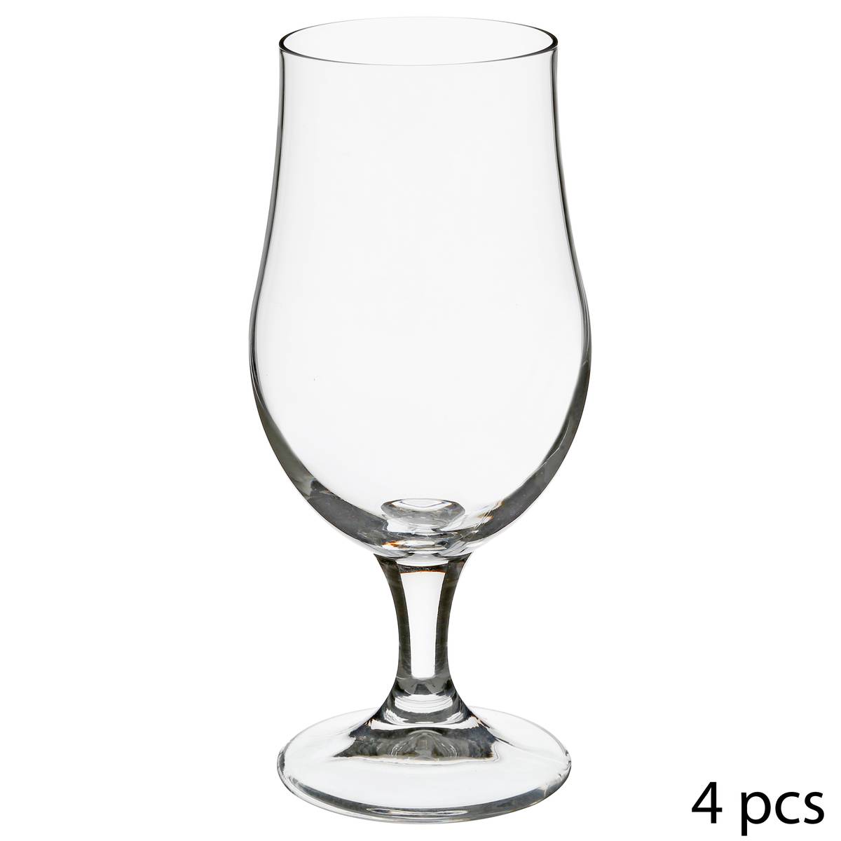 Lote de 4 vasos de cerveza “Biere”