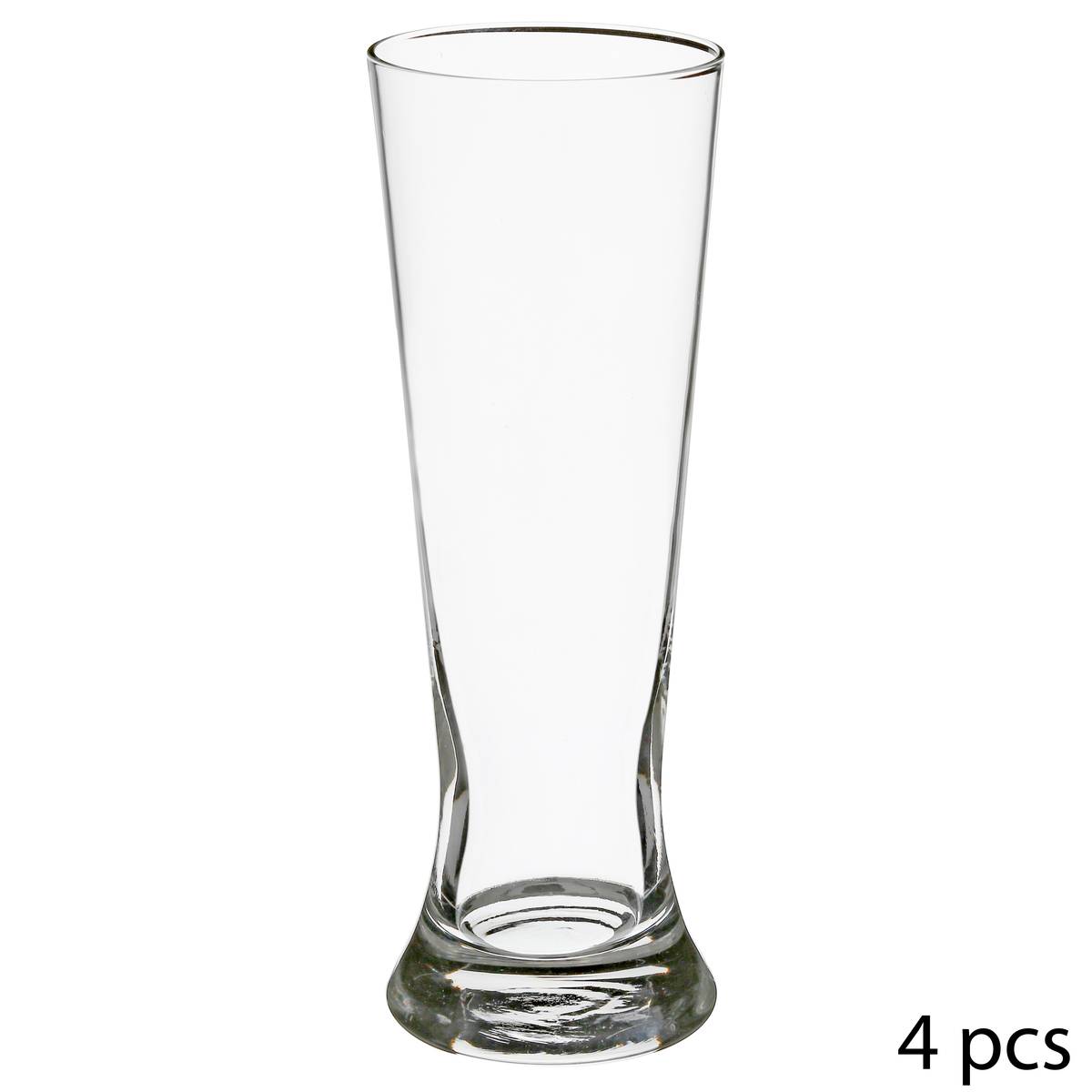 Lote de 4 vasos de cerveza “Biere”