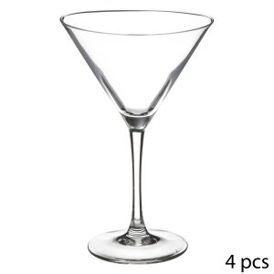 Lote de 4 vasos de cóctel “Cocktail”