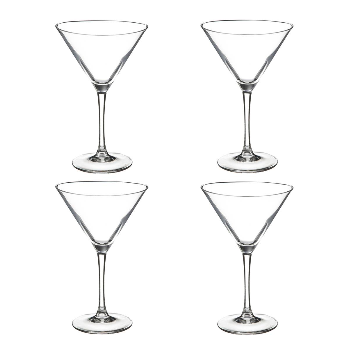 Lote de 4 vasos de cóctel “Cocktail”