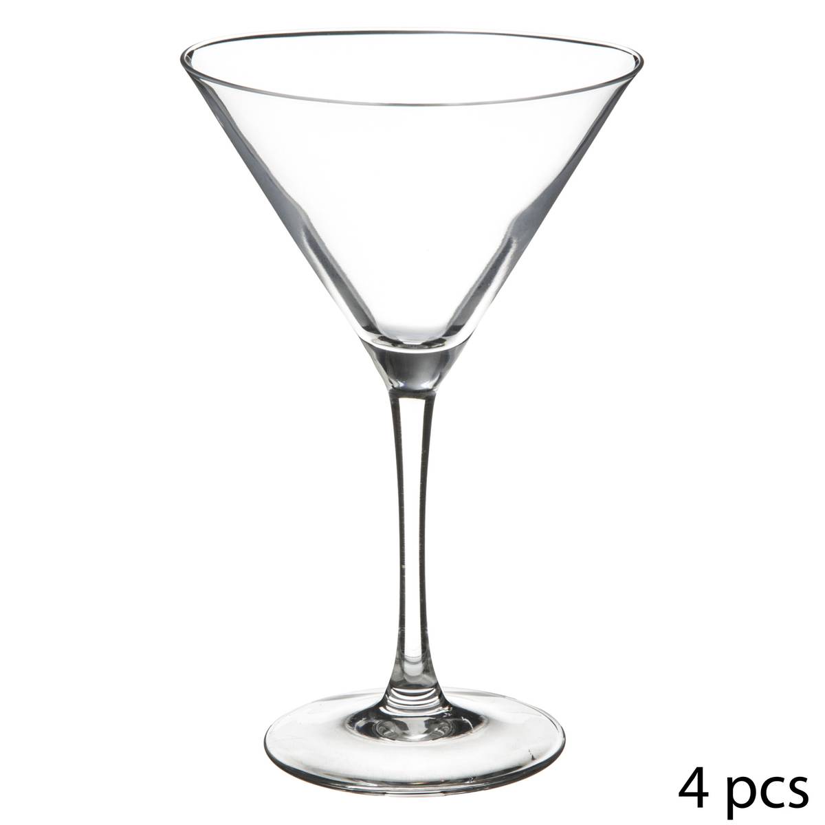 Lote de 4 vasos de cóctel “Cocktail”