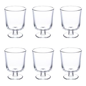 Lote de 6 copas de vino “Empil’Eau”