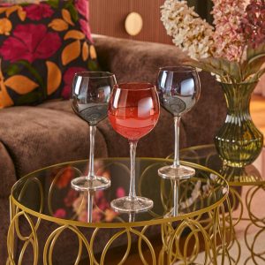 Lote de 6 copas de vino “Lucia”