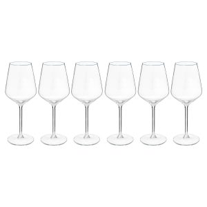 Lote de 6 copas de vino “Nora”