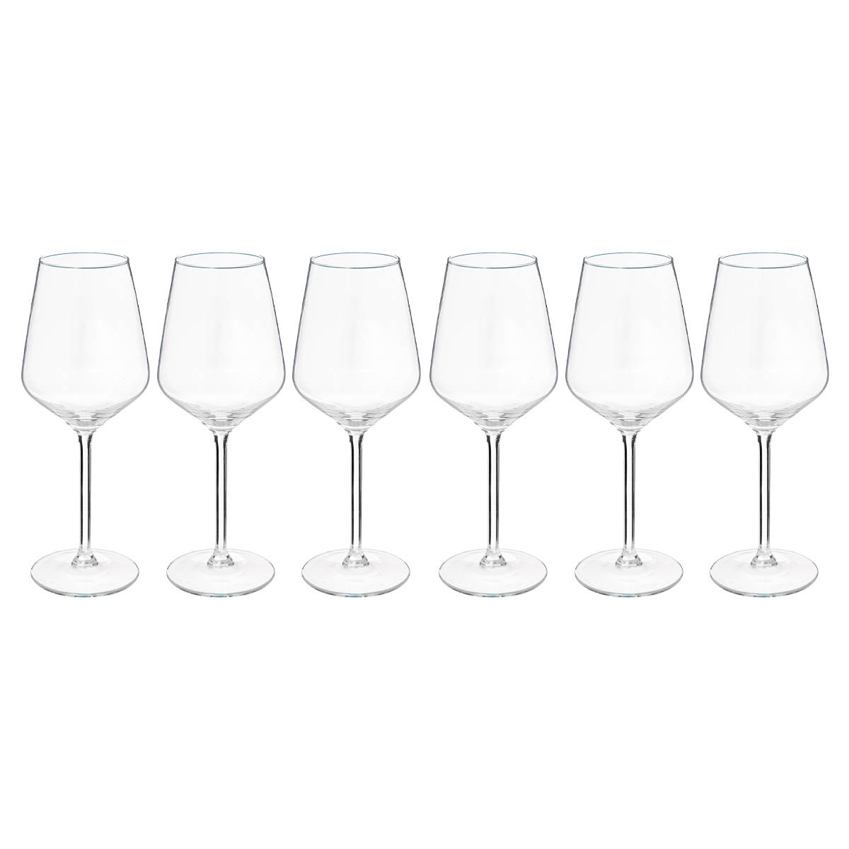 Lote de 6 copas de vino “Nora”