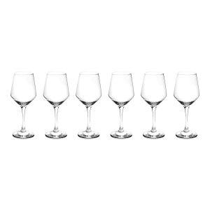 Lote de 6 copas de vino “Olivia”