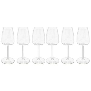 Lote de 6 copas de vino “Tanya”