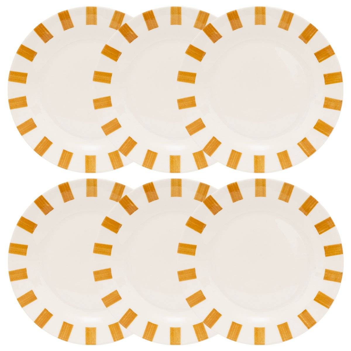 Lote de 6 platos de postre “Cheri”
