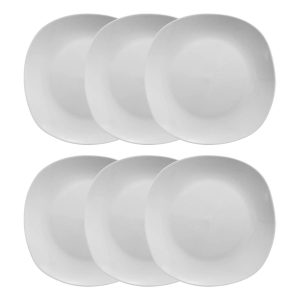 Lote de 6 platos de postre “Plaza”