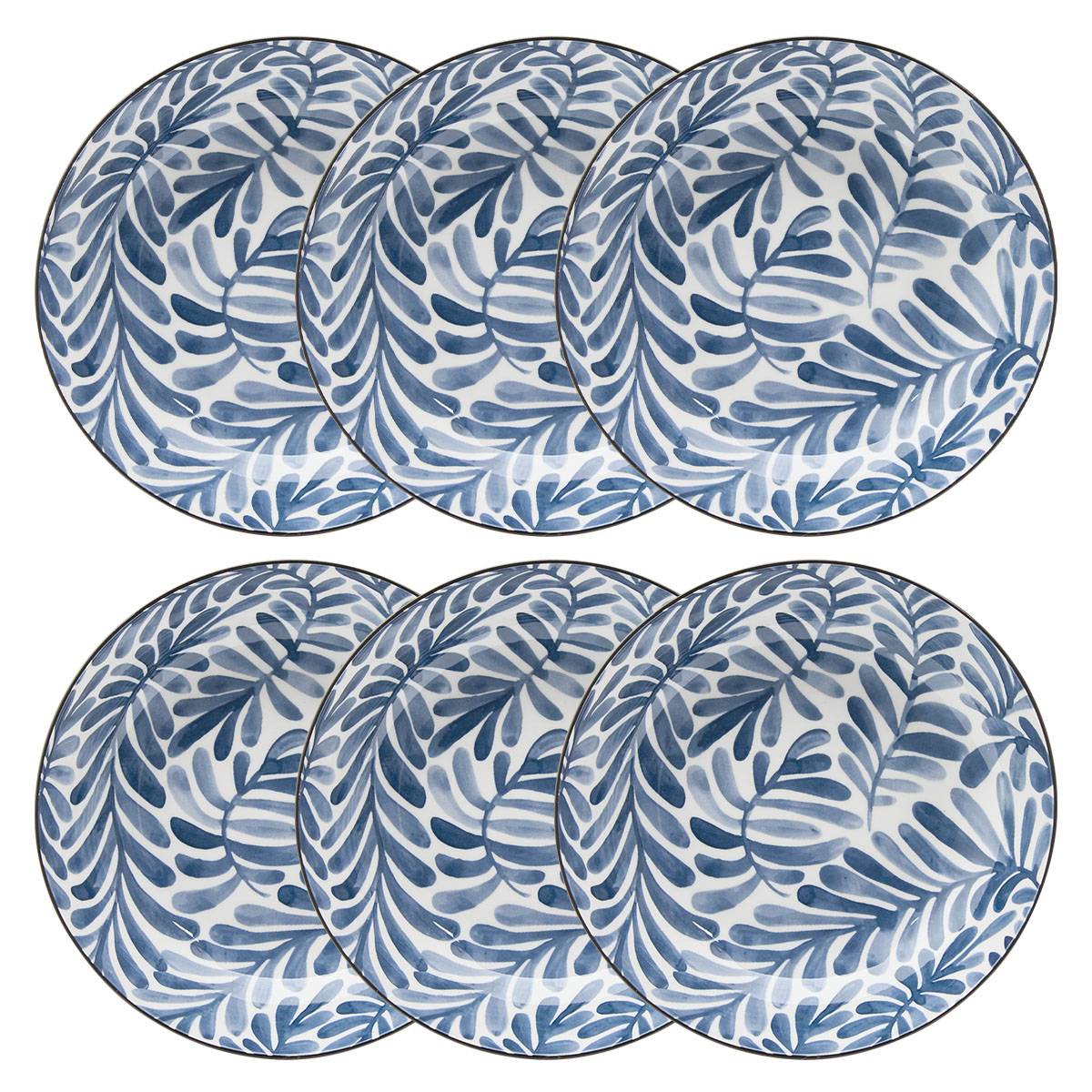Lote de 6 platos hondos "Umami"