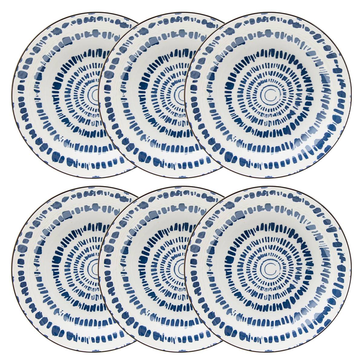 Lote de 6 platos hondos "Umami"