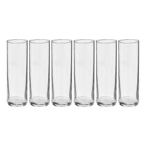 Lote de 6 vasos altos “Jacqu’Eau”