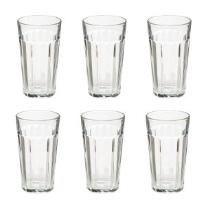 Lote de 6 vasos altos “Lorenz’Eau”