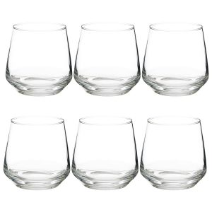 Lote de 6 vasos bajos “Elaya”