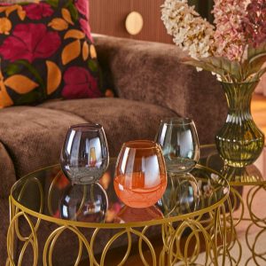 Lote de 6 vasos bajos «Lucia»